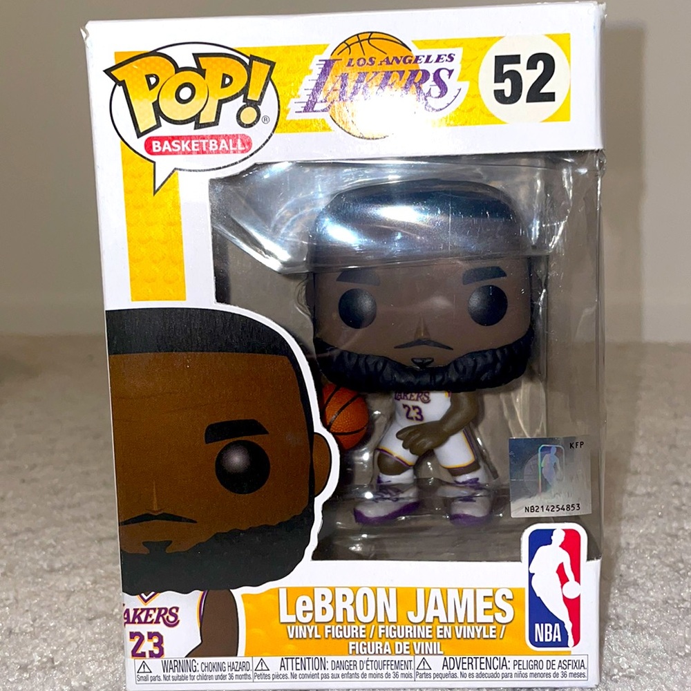 LeBron James Los Angeles Lakers Funko Pop - Model 52